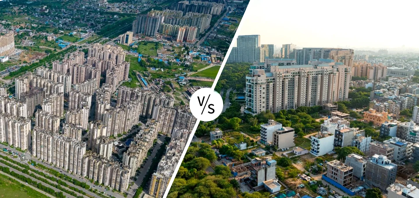 Noida vs. Gurugram: Best Commercial Place for Your Business.