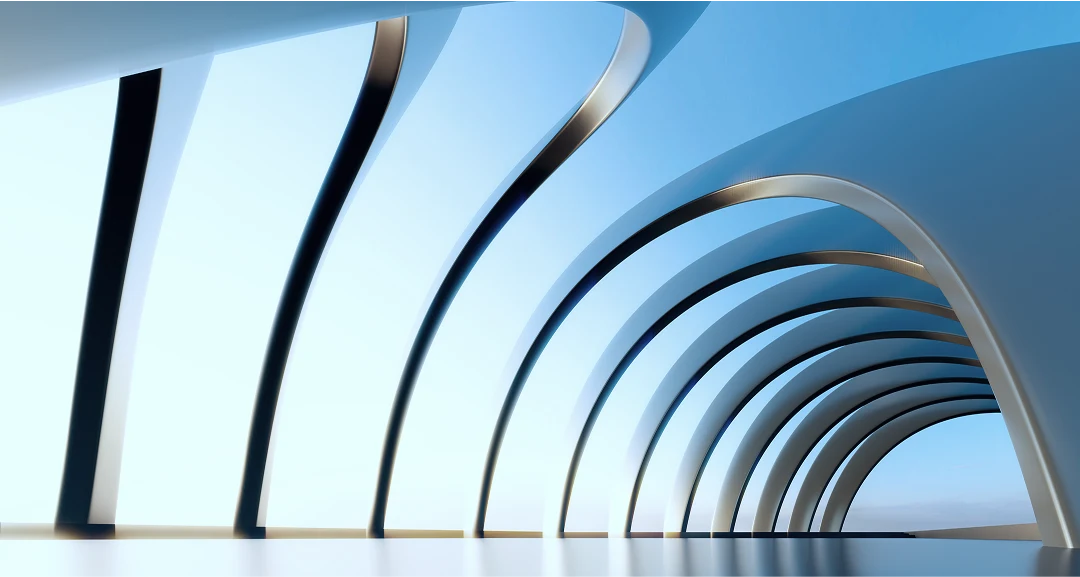 3D render of modern commercial office building at JMJ ONE