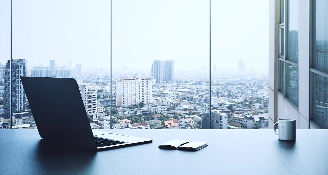 Premium office interiors at JMJ ONE in Sector 63 Noida