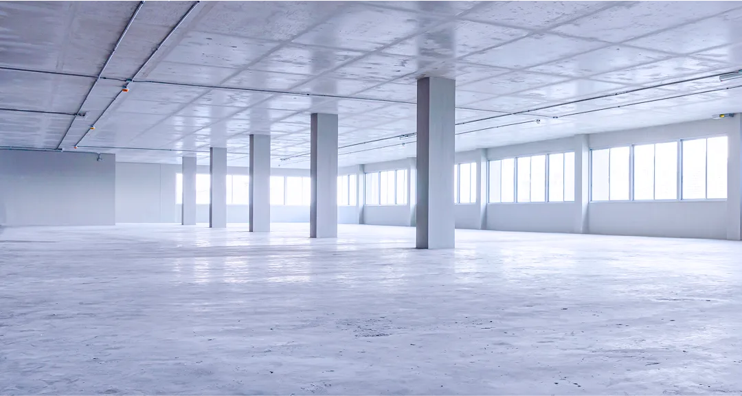 Spacious commercial hub for rent in Delhi NCR featuring an open floor plan and natural light.