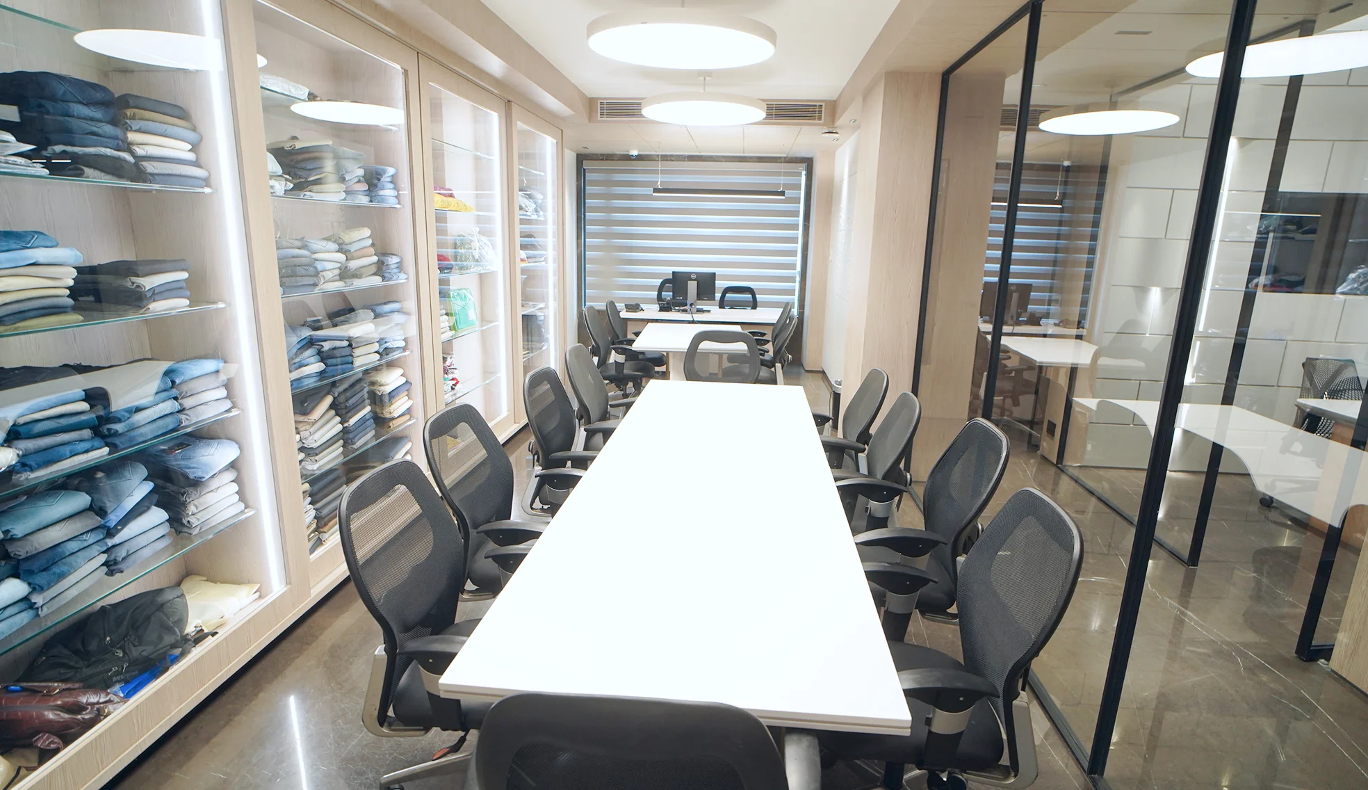 Conference or discussion room at Ahmedabad JMJ office