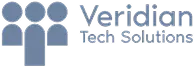 Veridian Tech Solutions logo featuring stylized icons of three people.